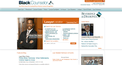 Desktop Screenshot of blackcounseloronline.com